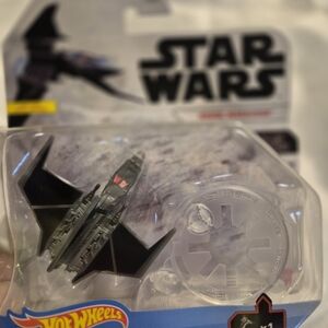 Star Wars Black Starship Toy Collectible New